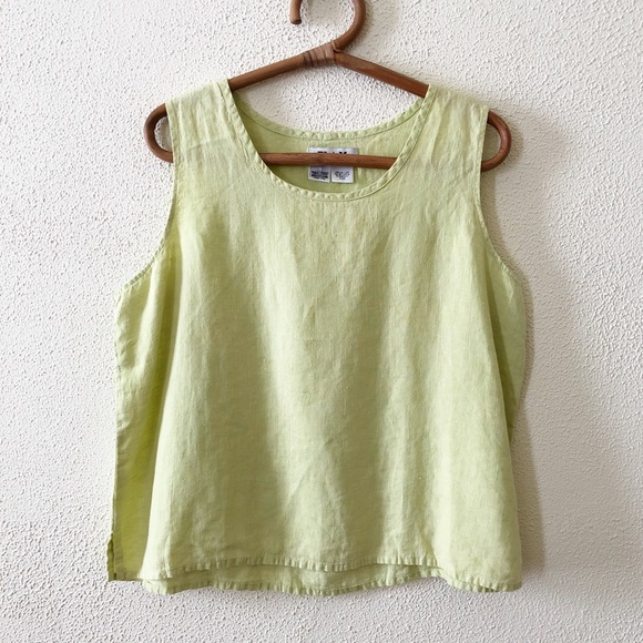 Flax Tops - FLAX Linen Tank M/L